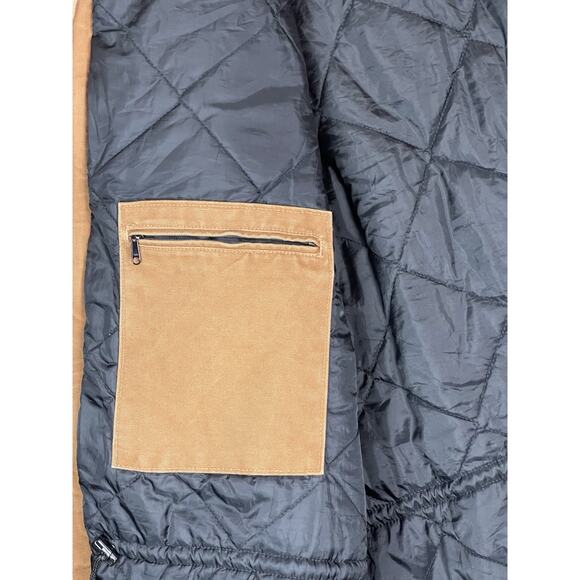 Carhartt Jacket Mens 3XL‎ Brown Sandstone Traditional Coat With Attached Hood - Picture 12 of 16